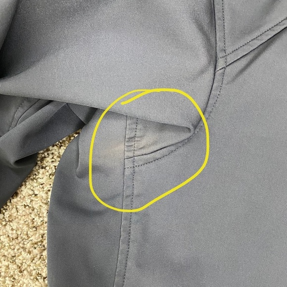 Marmot Polartec Dark Gray Full Zip Fleece Men’s size Large with zip pockets - Picture 11 of 16